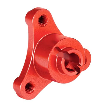 Metal Aluminum Alloy 7075 RC Slipper Clutch Eliminator Compatible with Traxxas 1/10 Stampede/Slash 4x4 VXL RC Car Upgrade Parts (Red) - color: Red