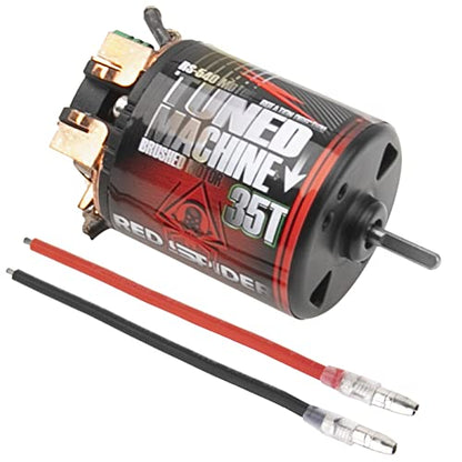 ShareGoo RC 540 Brushed Motor Waterproof 35T/80T Compatible with Traxxas Axial SCX10 RC4WD D90 Tamiya Redcat HSP 1/10 RC Crawler Car Monster Truck Tractor (35T) - style: 35T