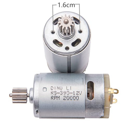 2PCS 12V390 20000RPM Electric Motor RS390 12V Motor Drive Engine Accessory for Kids Ride On Cars Children Ride on Toys Replacement Parts