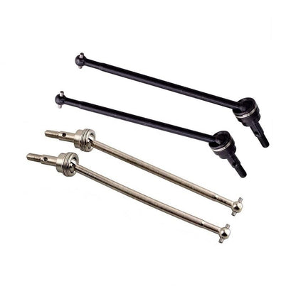 RC 108015 Metal Universal Drive Shaft Dogbone for HSP 1/10 94111 94110Pro 94108 Off-Road Monster Truck Upgrade Parts (Color : Black(2Pcs)) - color: Black(2pcs)