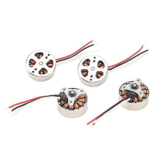 RC Brushless Motors for Drone Planes, 4PCS 1503 Airplane Motor RC Electric Motors for 4 Axes Remote Control Airplanes
