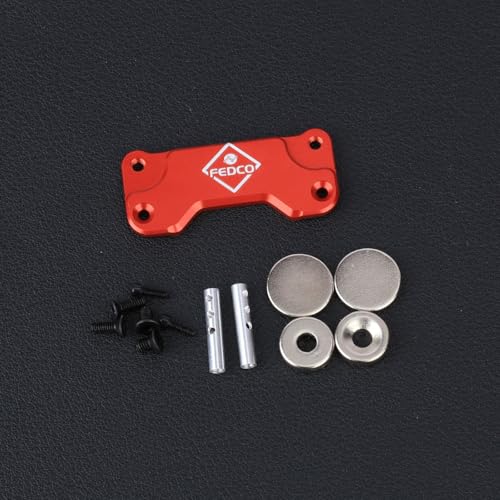 SCX24 Body Mount Magnetic Body Post C10 Body Clips for Axial SCX24 C10 Upgrades AXI00001 1/24 RC Crawler - color: Red