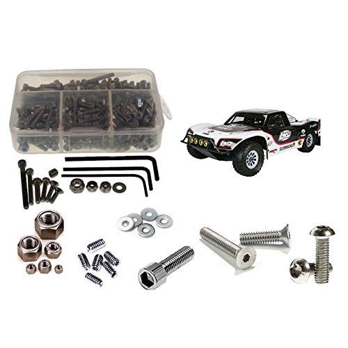 RCScrewZ Stainless Steel Screw Kit los065 compatible with Losi 5ive-T 1/5th Gas 4WD (#LOSB0019 / #LOSB0024) Roller Short Course Truck