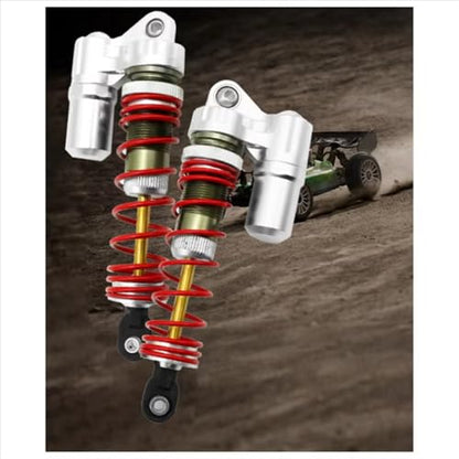 Compatible With TRX4 For SCX10 D90 90046-AA02 1/10 RC Car Parts Accessories Shock Absorber With 2 Spare Springs Hole Distance 87Mm RC Assortment