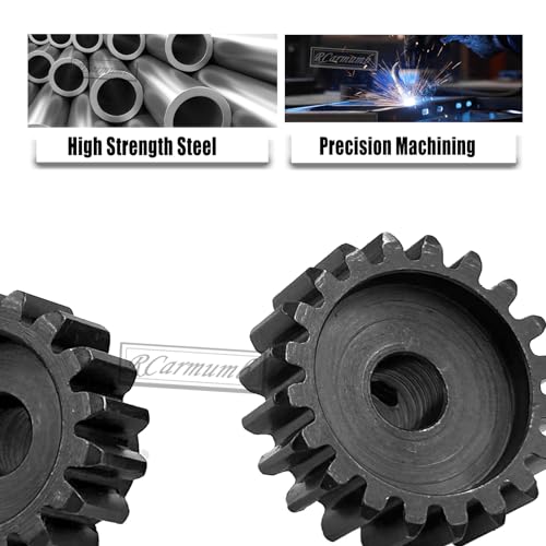 M1.5 8mm Pinion Gear Set Upgrades Parts for 1/5 RC Car Brushed Brushless Motor,Steel 5PCS Mod 1.5 21T 22T 23T 24T 25T 8mm Shaft Motor Gear Set Hops Up - style: M1.5(21T&22T&23T&24T&25T)