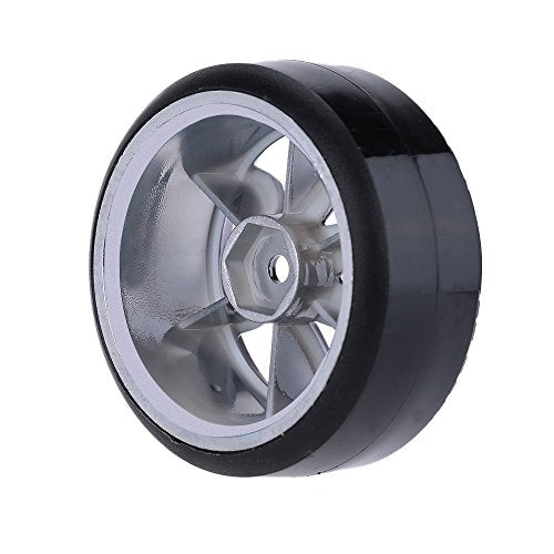 GoolRC 4PCS/Set 1/10 Drift Car Tires Hard Tyre Replacement for Traxxas HSP Tamiya HPI Kyosho On-Road Drifting Car (Titanium) - color: Titanium