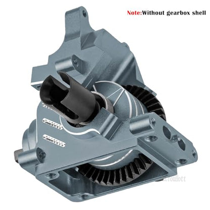 RC 43T/10T Front&Rear Diff Gear Differential Upgrades Part for 1/8 Kraton,Outcast,Notorious,Talion 6s BLX/EXB,1/7 Big Rock,Fireteam,Mojave 6s BLX,Titanium - color: Titanium-(upgrades）