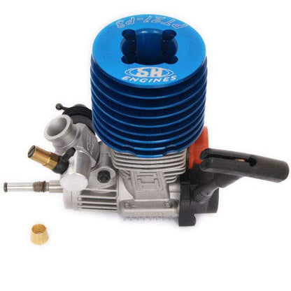 RC Car 1:8 Nitro Engine Made in Taiwan Black SH 21 Engine 3.48CC M21-P3 Pull Starter(SH21-H) - color: Sh21-h