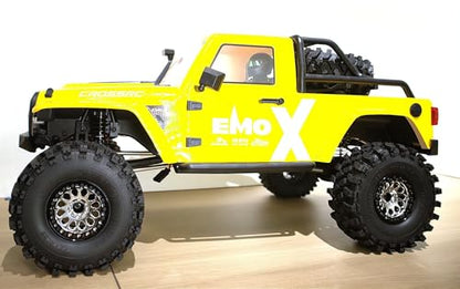 RC 2.2 Aluminum Alloy Beadlock Wheels and Tires Upgrades Accessories Rims for 1/10 SCX10 TRX4RC4WD and D90 RC Crawler Axial Remote Control Car (4pc) (Black Silver) - color: Black Silver