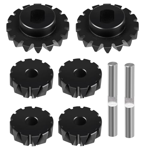 Steel Differential Gear Set Bevel Gears for Tamiya TT02 TT02B XV02 | 1/10 RC Car Upgrade Parts Accessories