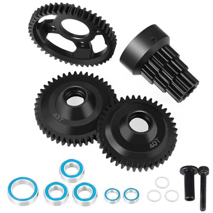 Steel 3 Speed Gear Metal Clutch Set for Kyosho Mad Force Kruiser | Nitro Crusher FO-XX USA-1 1/8 RC Car Upgrade Parts(40T/43T/46T)