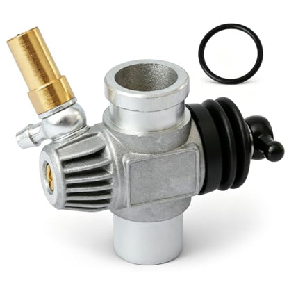 YUXIVCNE 21982000 11K Slide Carburetor Compatible with OS Max 18TZ 18TM 21TM Nitro Carb Replacement 3-Needle Adjustable Smooth Throttle & Easy Tuning Sealed Sturdy Precise Fuel Control