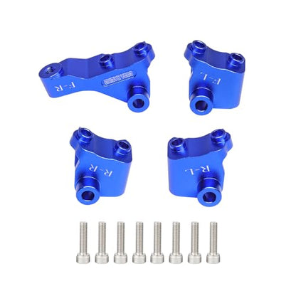 Aluminum Link Mounts Suspension Links Axle Mount Set for 1/10 RC Crawler Car TRX4 Upgrade Parts-Replaces Part 8227-Navy Blue - color: Navy Blue