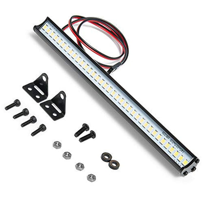 Super Bright RC LED Light Bar Roof LED Lamp Kit | 36 LED Light Bar, For Tra-xxas TRX-4 SCX10 90027 SCX10 II 90046 D90 1/10, RC Rock Crawler Car