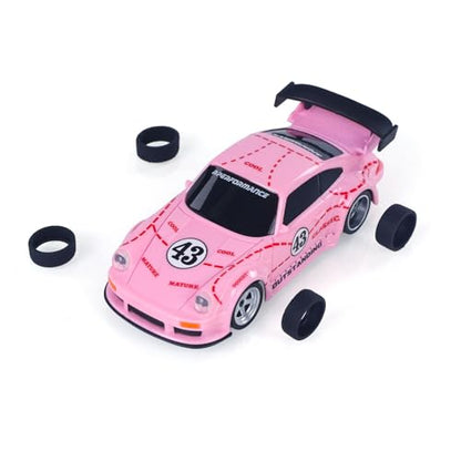 1/43 Gyro 2.4G Radio Control Drift Car Racing Vehicles High Speed 15KM/H 4WD Mini Car Battery Lights RTR Hobby Grade Model for Birthday for Ages 14+