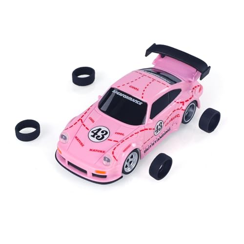 TOUCAN RC HOBBY 1/43 2.4G Mini RC Drift Car Racing Vehicle 4WD Ready to Go Model Gyroscope Radio Battery Lights 4305A - color: 4305agyro