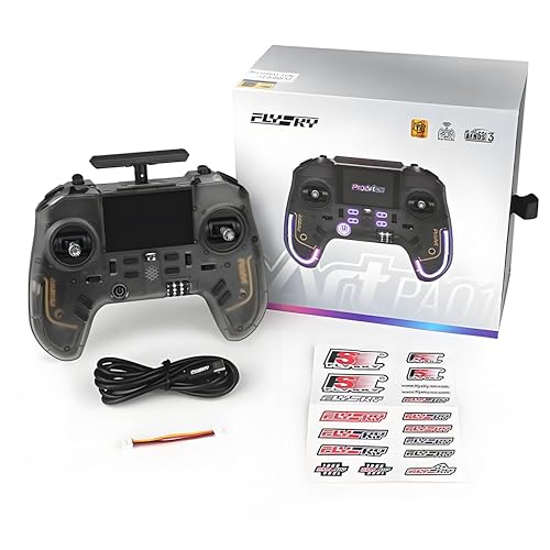 GoolRC Flysky ProArt PA01 Radio Transmitter, 2.4GHz 18-32 Channel Remote Controller with 2.4 Inch IPS Color Screen for FPV Drone/RC Helicopter/Airplane/Car/Boat/Multirotor