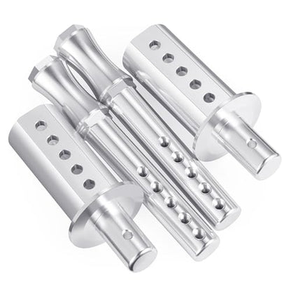 RC Car Front Shell Holder Column Mounts Aluminum Front Body Post Set with Screws Compatible with 1/7 HOBAO VTE2 RC Car
