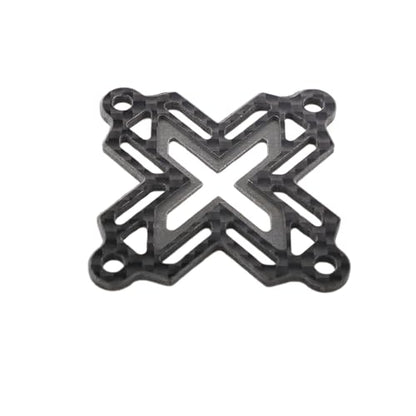 40mm×40mm Carbon Fiber RC Cooling Fan Cover - Universal Brushless Motor/ESC/Heatsink Fan Guard Shroud- Protection for RC Cars, Trucks, Drones (X Style) - style: 40mm / X Style