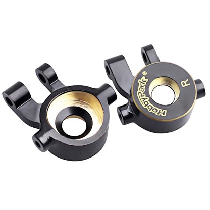 HobbyPark Steering Knuckles for TRX4M TRX4MT Brass Steering Blocks Upgrades Parts 1/18 RC Crawler Car Replacement of 9737