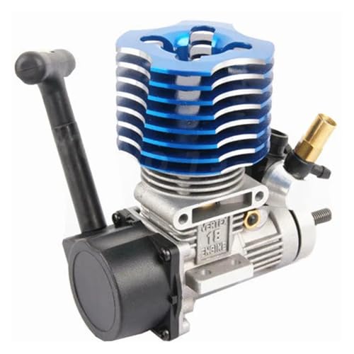 VX 18CXP Vertex 18 Engine Nitro Power 2.74cc with Pull Starter Spark-Plug 02060 Compatible for RC Model Car Buggy 1/10 1/8