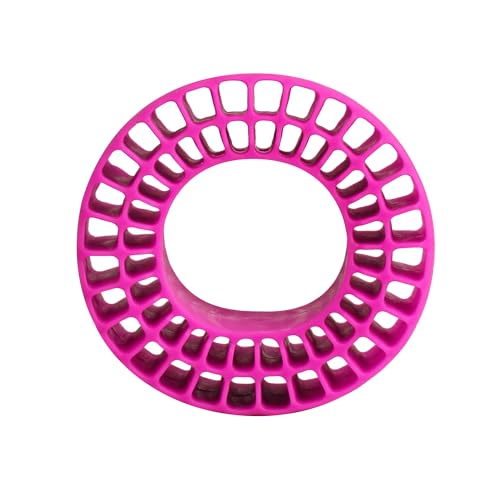 Silicone Rubber Inserts Fit 62-64mm*24mm 1.0" Tires for TRX4M Ascent-18 1/18 SCX24 AX24 1/24 Scale RC Crawler Upgrade (Pink) - color: Pink