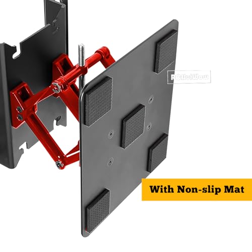 RC Tool Kit w/Height Adjustable Work Stand, 1.5 2.0 2.5 3.0mm Hex, 4.0 5.5 7.0 8.0mm Nut Driver, 17mm Wheel Socket &Screw Tray for 1/10 TRX4 Slash 4X4 BL-2S SCX10 III SENTON L0S1 1/8,Black - color: Black(1set)