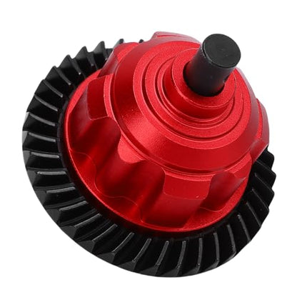 RC Car Differential Gear, Upgrade Rear Diff Gears Kit Seamless Replacement for 1/10 MAXX Slash (Red) - color: Red