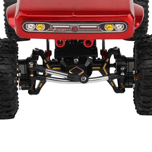 Stainless Steel Steering Links and High Clearance Body Chassis Link Set for Redcat Ascent-18 1/18 RC Crawler Metal Upgrade