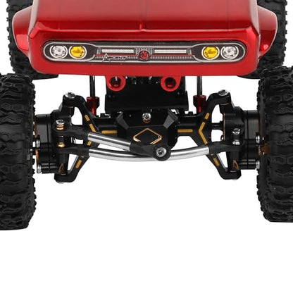 Stainless Steel Steering Links and High Clearance Body Chassis Link Set for Redcat Ascent-18 1/18 RC Crawler Metal Upgrade