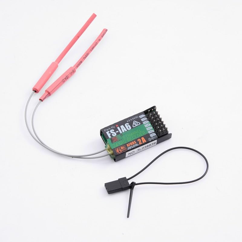 Fms Flysky RC Plane Controller 6-CH RC Airplane Transmitter and Receiver Radio