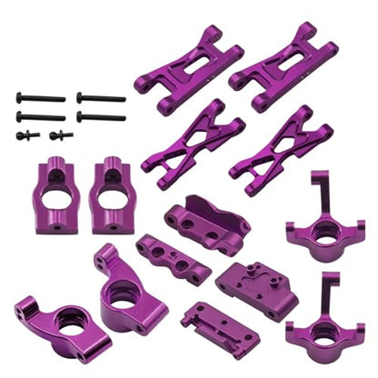 for Losi Micro B 2WD RTR LOS00007 1/24 Steering Knuckles C Hubs Suspension Arms Bulkhead Rc for Buggy Car Upgrades Accessories RC Steering Knuckles Cup(Purple) - size: Purple