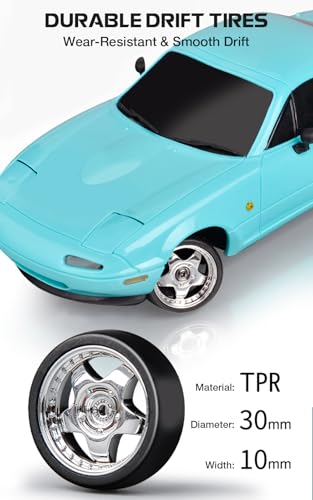 ARRIS LD1804 1/18 Mazda MX-5 RC Drift Car RWD with Gyro RTR | Miata Styling, LED Lights, Smooth Drifting, JDM Roadster Experience
