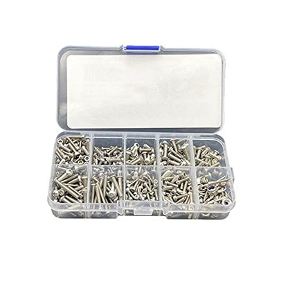 387 PCS Stainless Steel Screws Set for Traxxas TRX-4 1/10 RC Car Spare Part Accessory