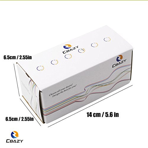 Silicone Wire Kit CBAZY Electric Wire Hook up Wire Kit (Solid Wire) 22 Gauge 6 Colors 19.6 feet Each Wires 22 AWG - color: silicone-soild-electrical wire, size: 22AWG