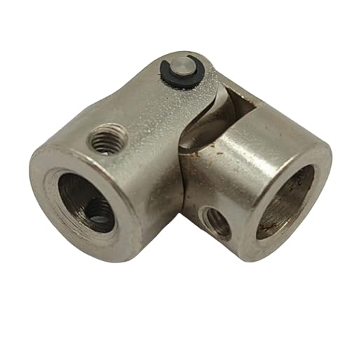 2Pcs 8mm to 10mm Joint Shaft Coupling Coupling Steering Connector Rotatable Joint Coupler for RC Robot Boat Car Crawler Motor - size: 8mm to 10mm