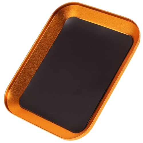 Aluminum Alloy Screw Storage Tray for Rc Repair and Maintenance, Portable Metal Parts Organizer with Convenient Opening, Improving Work Efficiency for Professional Mechanics