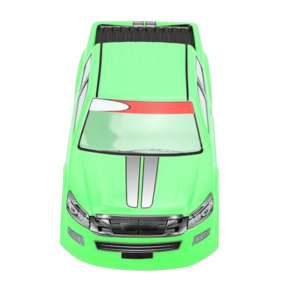 1/10 RC Truck Body Shell Exquisite Craftsmanship with Clear Patterns for Enhancing Fun and Personal Style in PVC (Green) - color: Green
