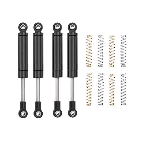 RCLIONS 80mm RC Shocks Absorber Damper Internal Spring for 1/10 Crawler Car | TRX4 SCX10 II III D90 Redcat Gen7 Gen8 Upgrade Parts - size: 80mm