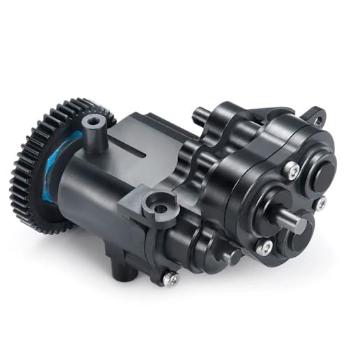 TRX4 2 Speed Transmission Case CNC Aluminum Metal Gearbox with Steel Gear for TRX-4 TRX6 1/10th RC Crawler Car Upgrade