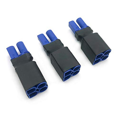 3pcs EC5 Parallel RC Lipo Battery Connector Adapter for RC Quadcopter Multirotor - style: EC5 Parallel Connector
