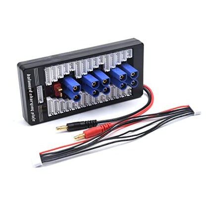 YoungRC EC5 Parallel Charging Board 2S-6S Lipo Battery Balance Charge Board Expansion Board for RC Drone Helicopter Battery Charger