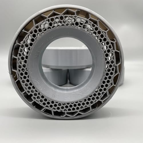 (4 Pack) 2.2 x 5.25 inch 3D Printed Wheel Tire Inserts for 1/10 Scale RC Crawler (Soft) - style: Soft