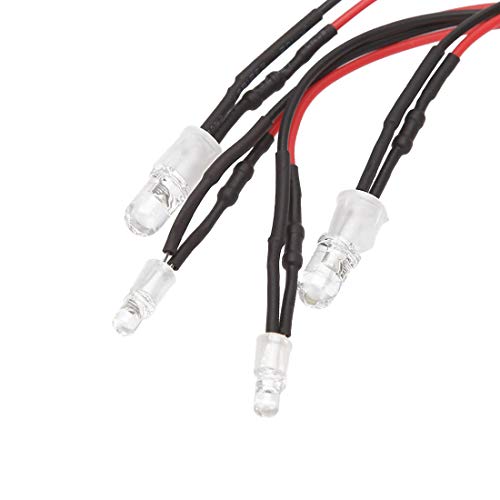 LED Light for RC Car Truck, 4 LEDs, Red
