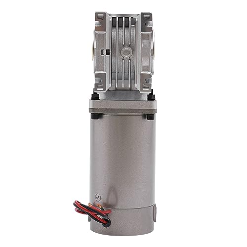 Worm Gear Motor, 300W 7.5K 1800RPM Portable Electric Reducer Gearbox with Self-Locking, Reversing Function and Speed Adjustable, High Torque 24V DC Motor (300W 7.5K 24V)