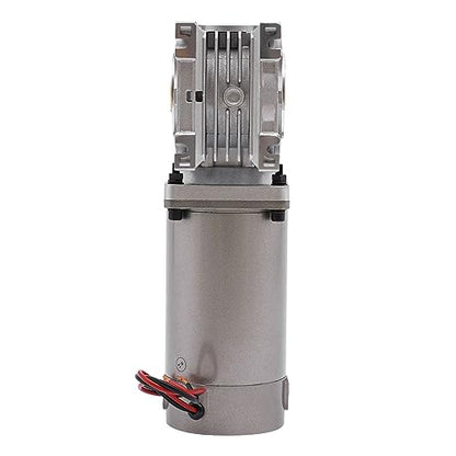 Worm Gear Motor, 300W 7.5K 1800RPM Portable Electric Reducer Gearbox with Self-Locking, Reversing Function and Speed Adjustable, High Torque 24V DC Motor (300W 7.5K 24V)