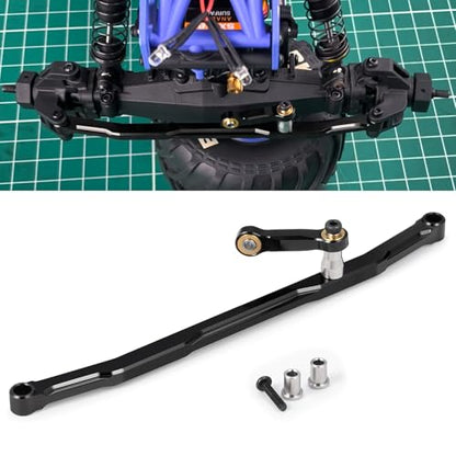RCHUBAM Aluminum Steering Tie Rod for 1/18 Losi Mini LMT 4x4 Monster Truck | RC Steering Link Kit for 1/18 Losi Mini LMT,RC Upgrade Parts