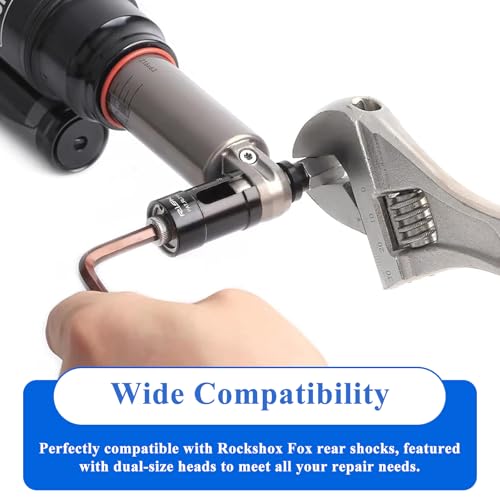 Bushing Removal Tool for Mountain Bikes - Compatible with Rockshox Fox, Suspension Shock Tool for Bushing Installation & Removal