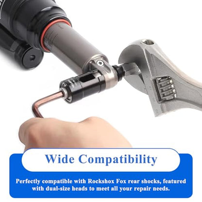 Bushing Removal Tool for Mountain Bikes - Compatible with Rockshox Fox, Suspension Shock Tool for Bushing Installation & Removal