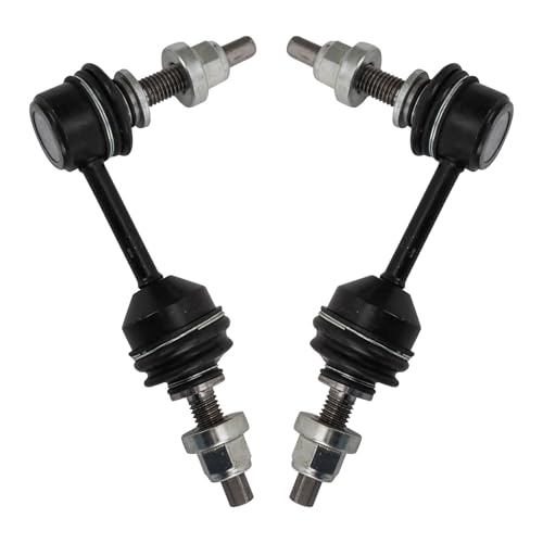 TRQ Front Sway Bar Stabilizer Link Set Compatible with 2019-2023 Chevrolet Silverado 1500 2019-2023 GMC Sierra 1500 - style: PSA36244
